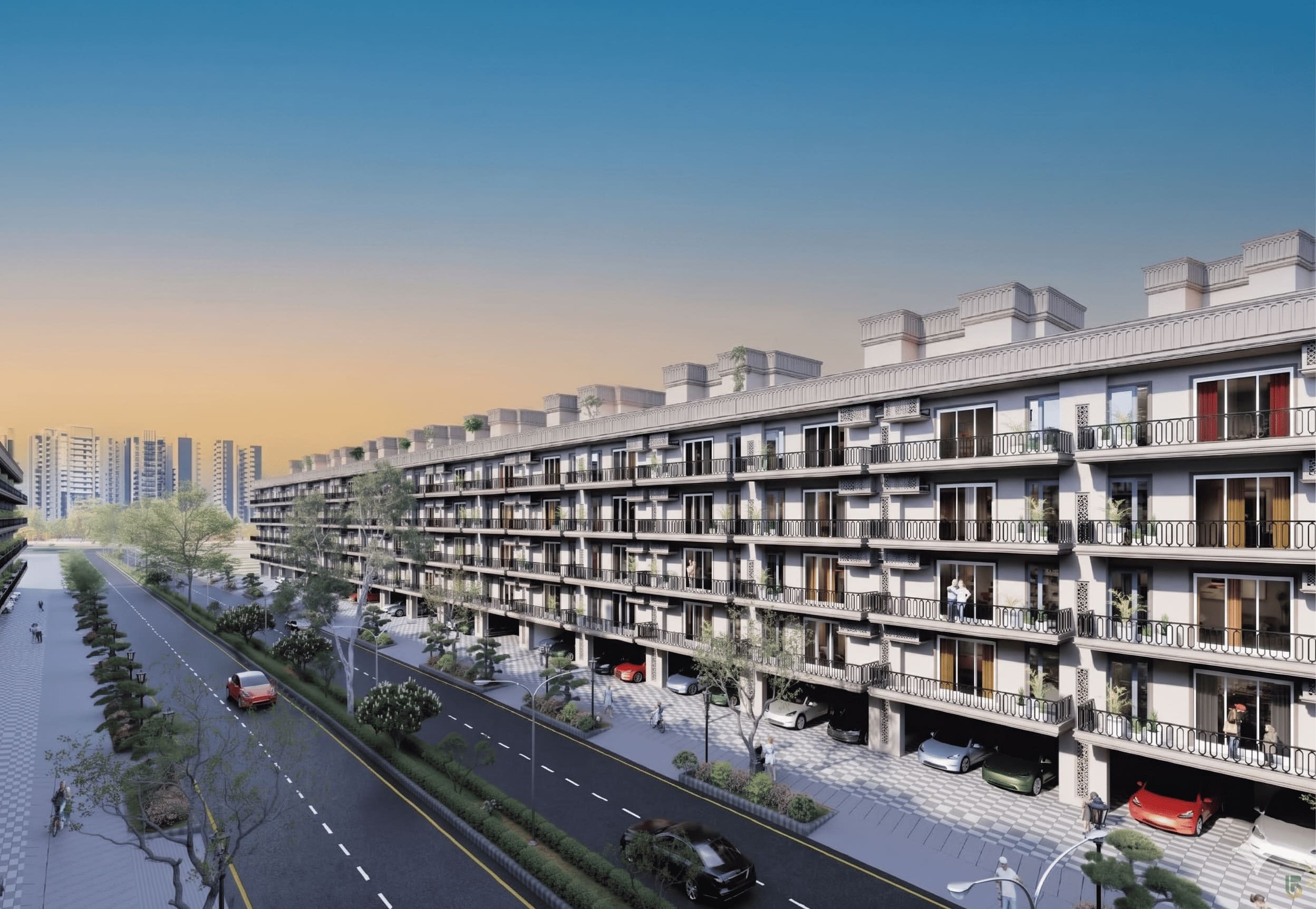 Spiti Floors Sector 99A Gurgaon by Spiti Developer in Gurgaon > Dwarka expressway > Sector 99A - Luxury builder floors