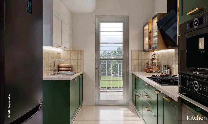 Ashiana Aaroham Sector 80 Gurgaon Kitchen