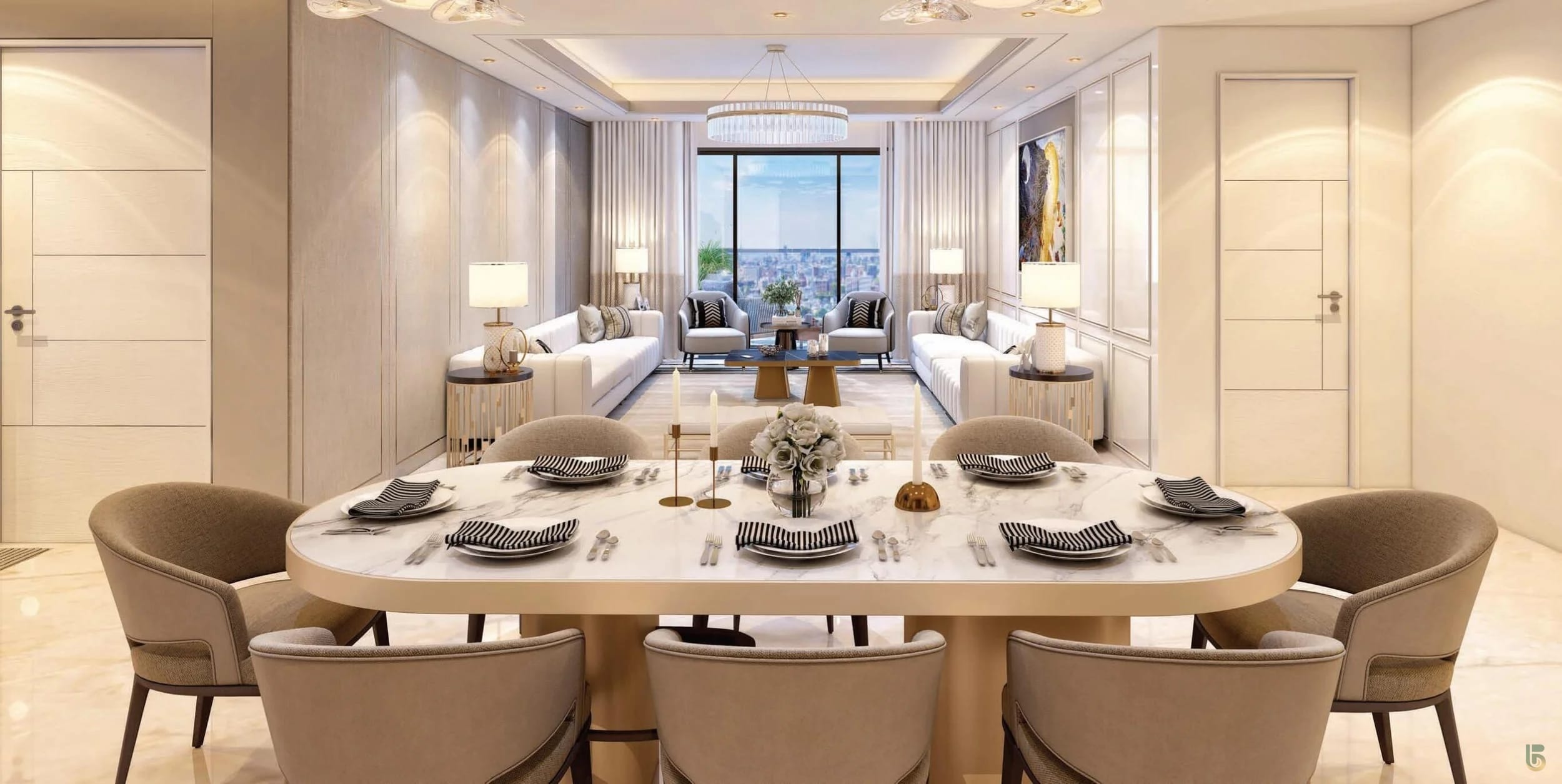 Central Park Delphine Sector 104 Gurgaon Dining Room