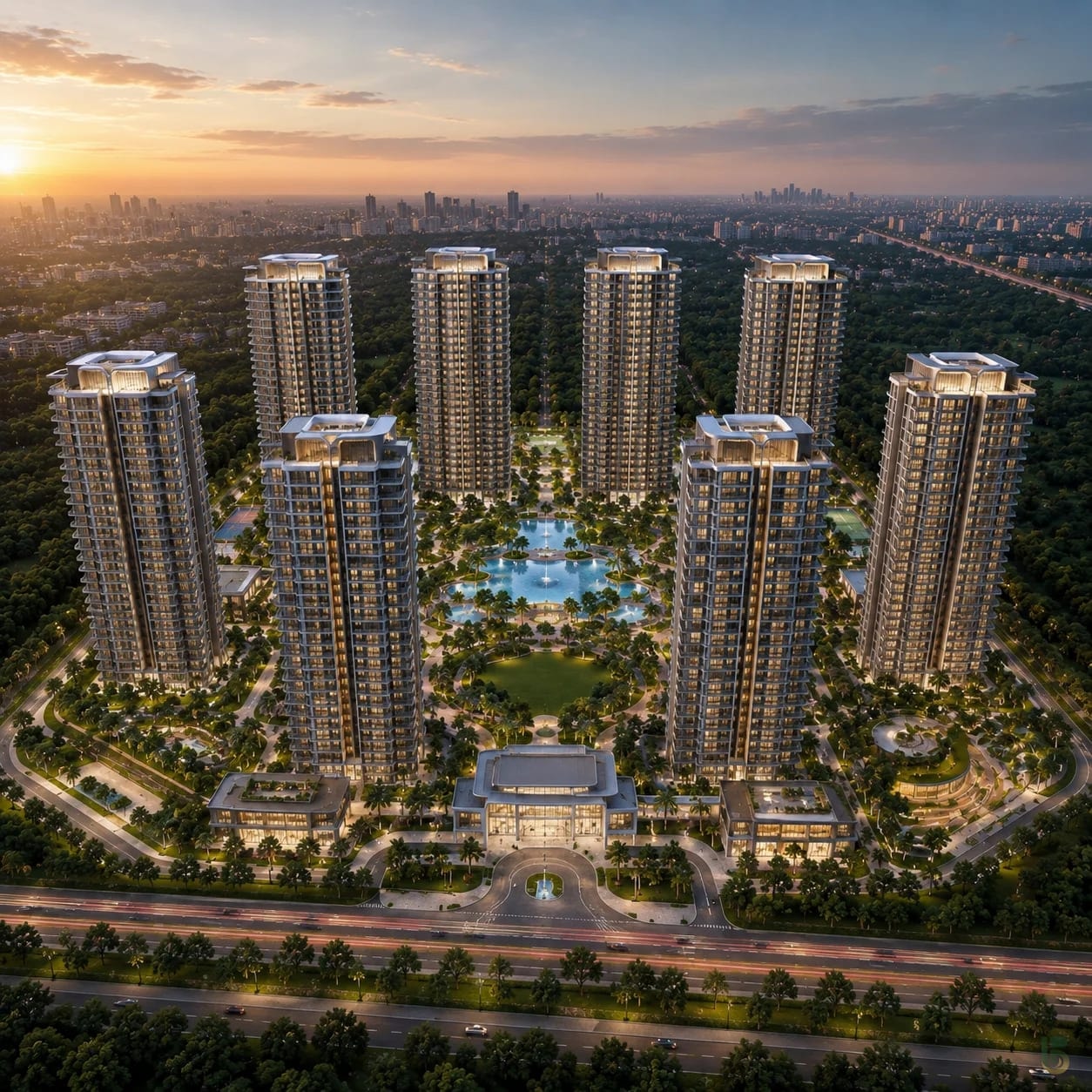 M3M Brabus Sector 58 Gurgaon by M3M in Gurgaon > Golf Course Extension Road > Sector-58 - Luxury apartments