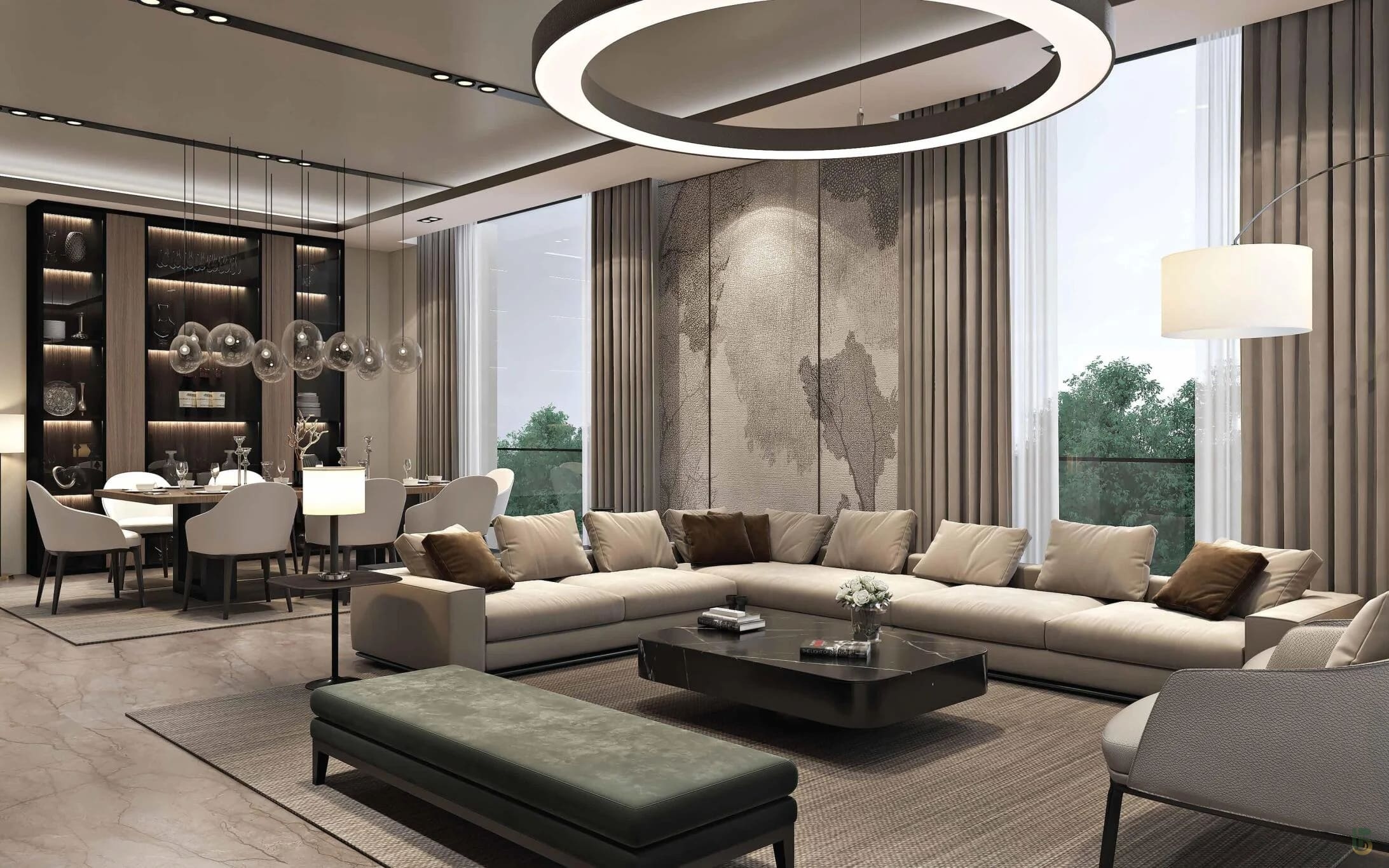 Central Park The Bignonia Towers Living Room