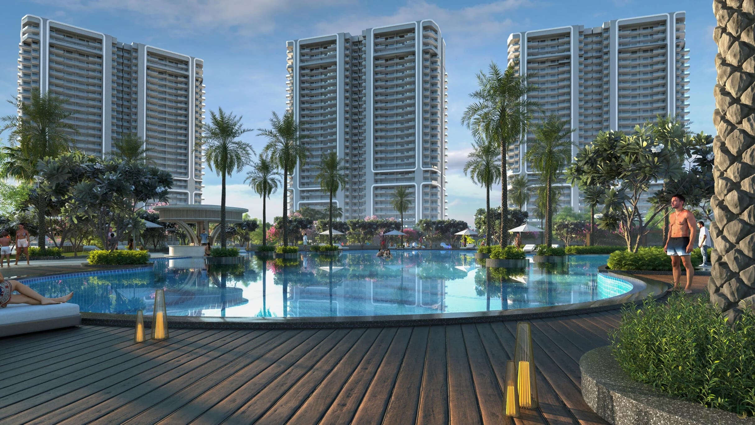Smartworld One Dxp Swimming Pool