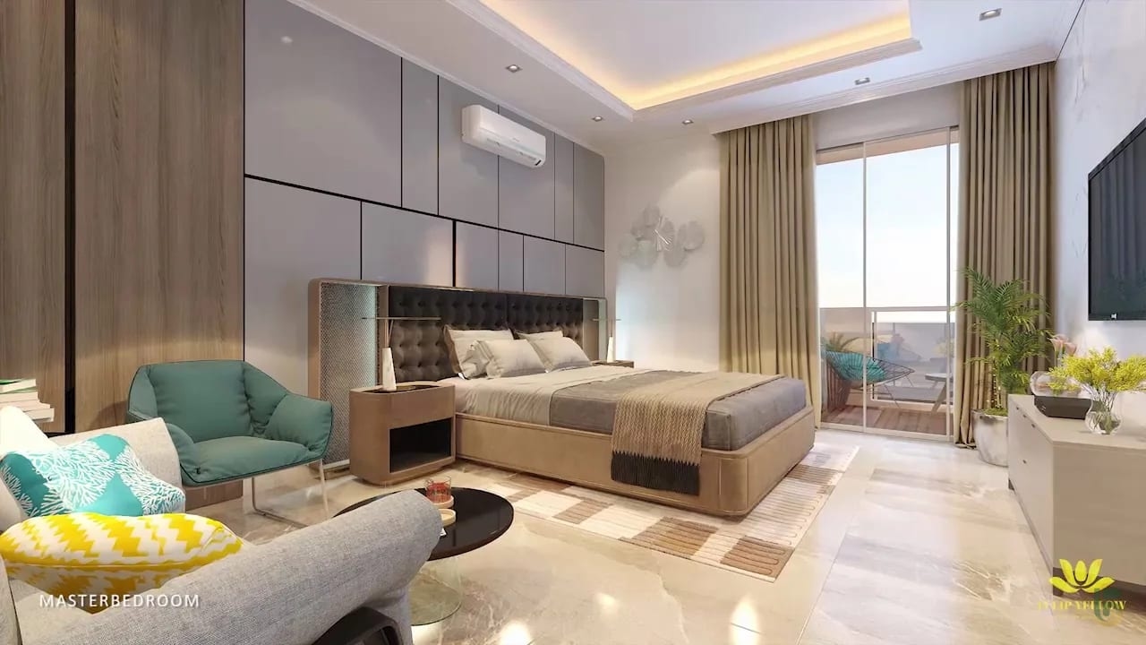 Tulip Yellow Bedroom