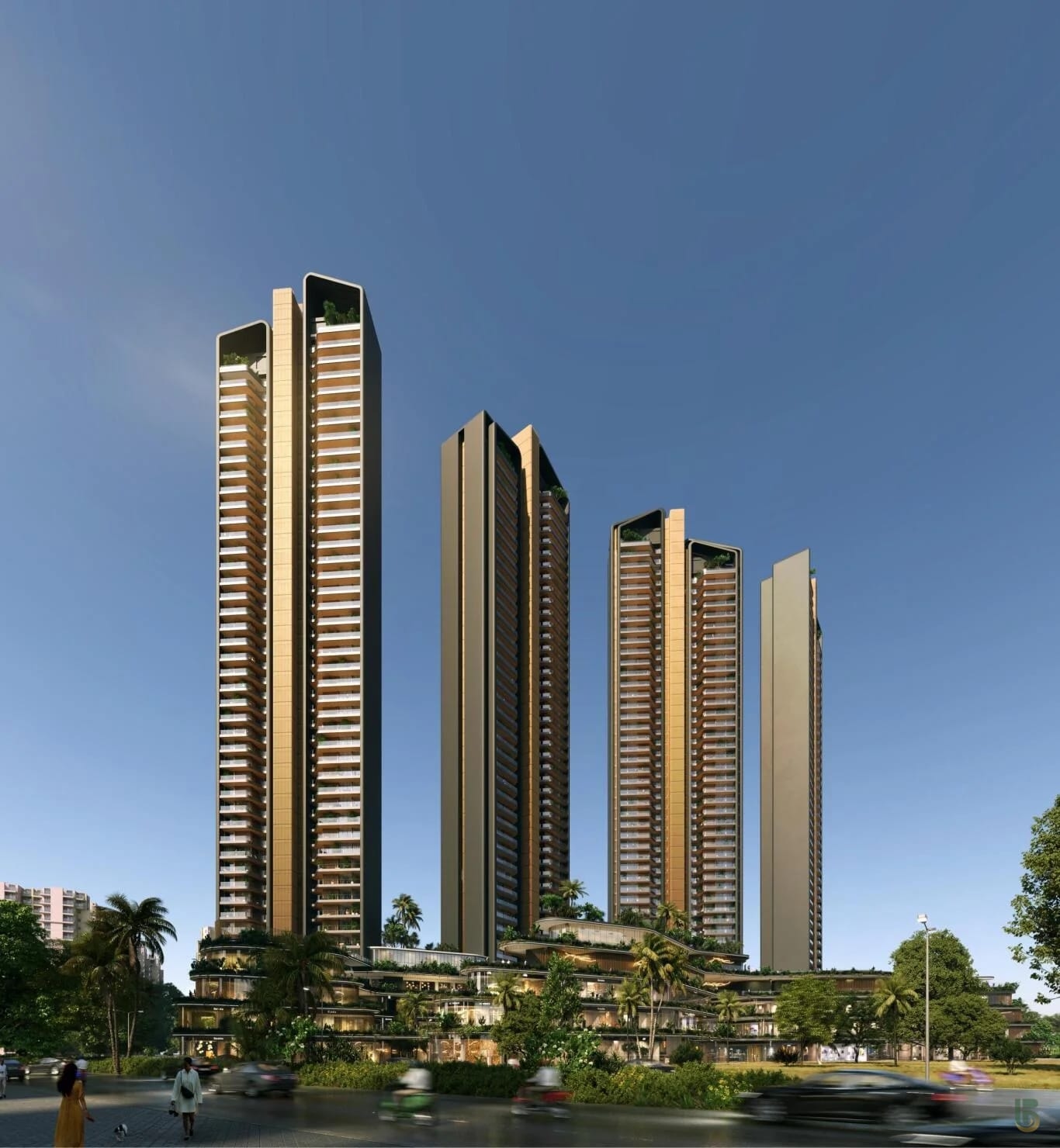 Ganga Nandaka Sector 84 Gurgaon Elevation