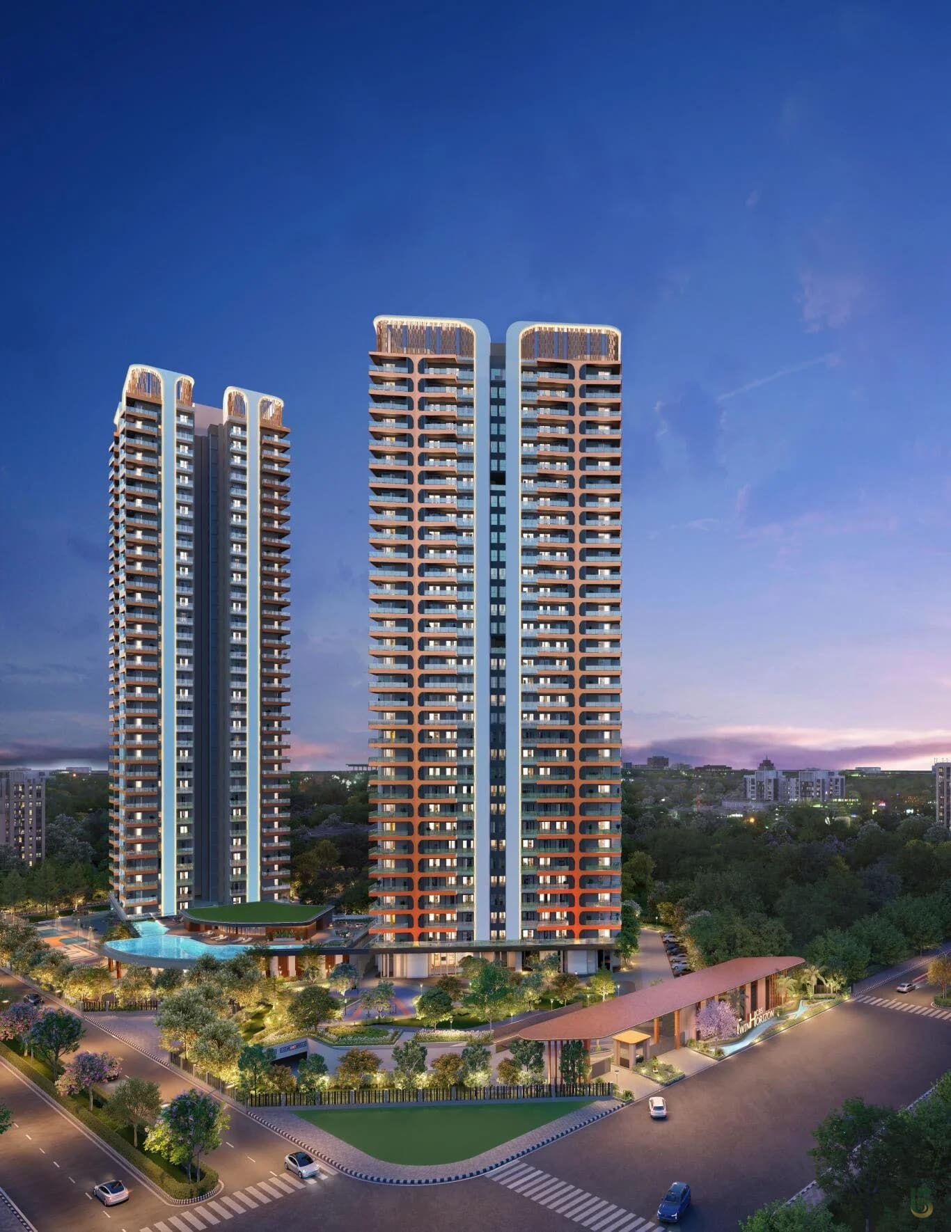 HCBS Twin Horizon Sector 102 Dwarka Expressway Gurgaon by HCBS in Gurgaon > Dwarka expressway > Sector 102 - Luxury apartments Project