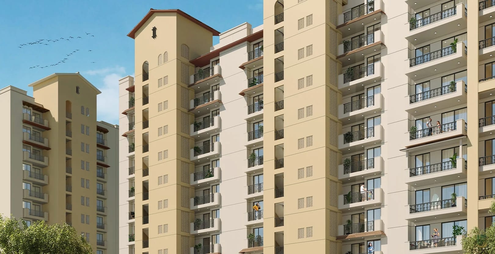 Emaar Palm Select Sector 77 Gurgaon Offering Spacious 3 Bhk Ready To Move Apartments With Low Density Planning Premium Amenities And Excellent New Gurgaon Connectivity
