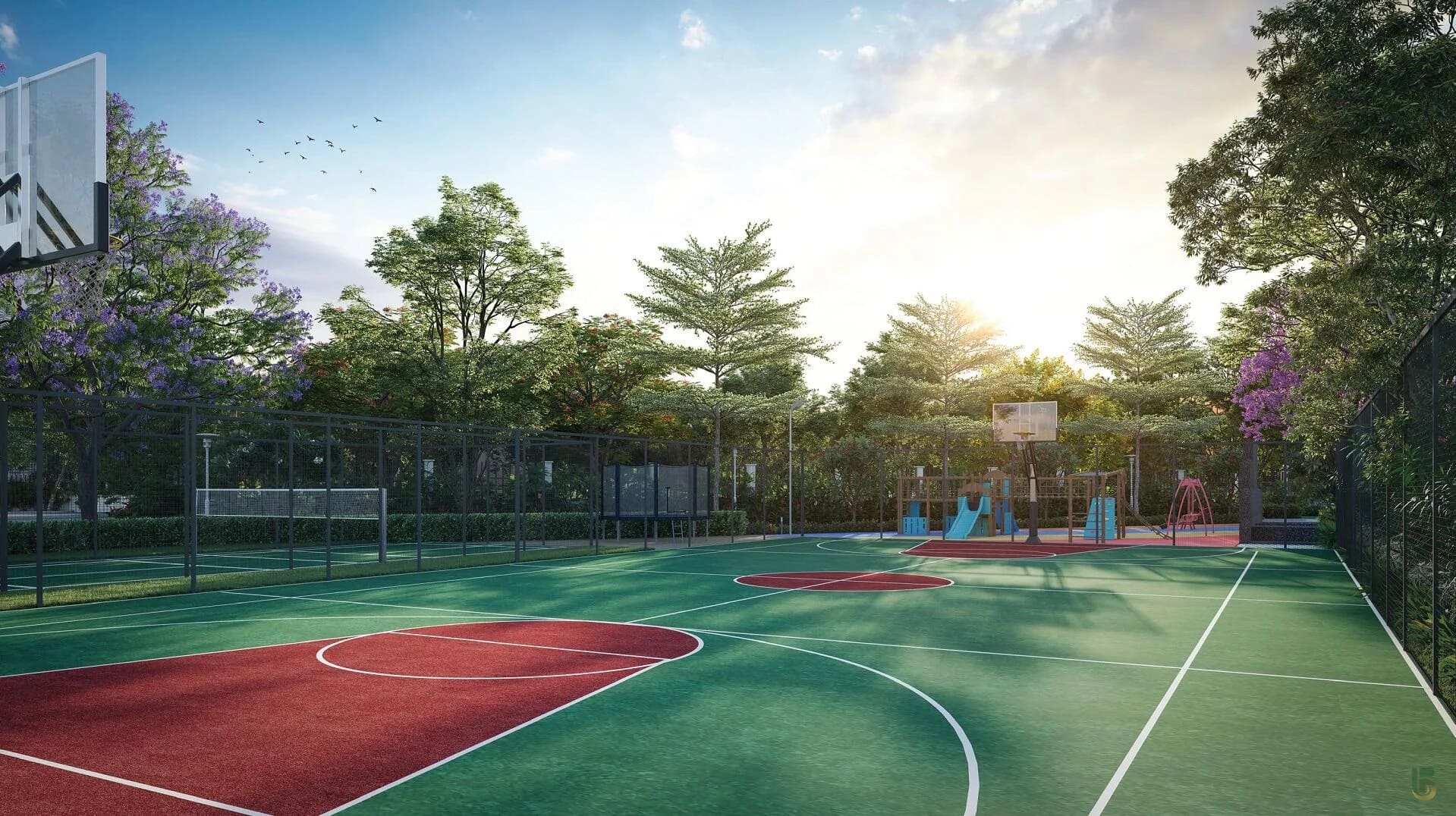 Emaar Urban Ascent Sector 112 Gurgaon Basketball Court