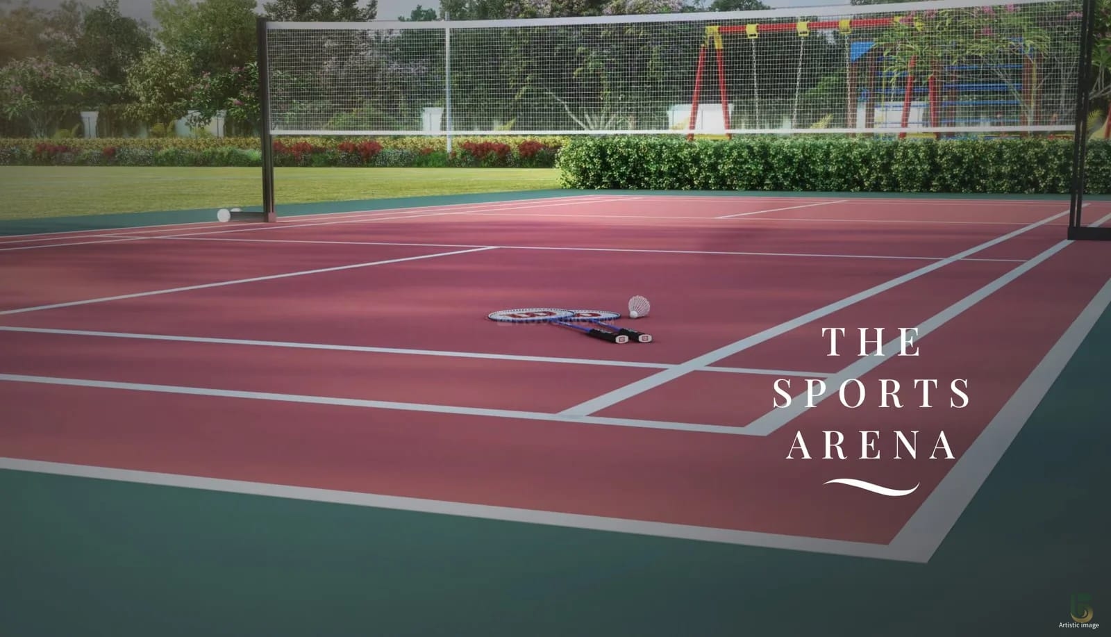 Satya Sector 99 A Tennis Area